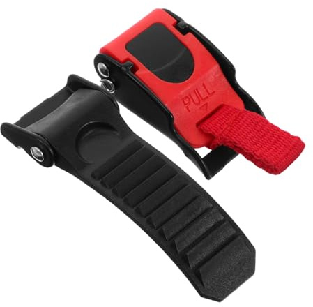 iplusmile Fibbia a Sgancio Rapido per Casco da Motociclista e Bicicletta, Kit in Nylon Abs e Ferro, Blocco Sicuro per Casco, Accessorio Resistente per Motociclisti e Ciclisti, Fissaggio
