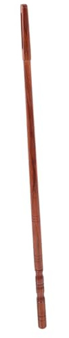 Mikinona Flötenreinigungsstab aus Massivem Holz Flötenzubehör Langlebiger Eleganter Windinstrumentenreiniger für Gründliche Reinigung und Schutz der Querflöte mit Komfortablem Griff