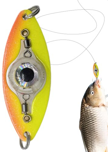 Cucchiaini Da,Cucchiaini da LED | Attrattivi e Attrezzatura da Traina per la Cattura in Acqua Salata, Alto Mare e Acqua di Persico, Ippoglosso, Luccio, Trota, Pesce Gatto per