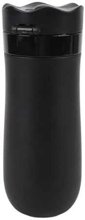 EOJDDPA de prensa francesa de acero inoxidable con doble pared aislada a prueba de fugas, taza de prensa de café portátil, capacidad de 320 ml para viajes, camping, oficina