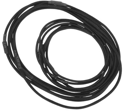 BESPORTBLE 12 Pezzi Anelli in Gomma Neri per Sostituzione Supporto Antiurto Microfono, Elastici Resistenti a Strappi, Adatti per Accessori Microfono