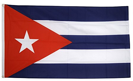 Bandiera Cuba – 150 x 250 cm + adesivo gratis, bandiera XXL