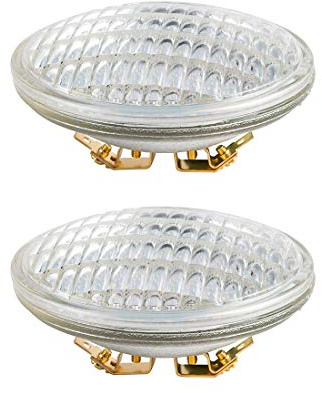 SHUWDKAR PAR36 LED 12W Landscape Bulb 80W Halogen Landscape Bulb Replacement,LED 12V AC/DC Light Bulbs 3000K Warm White,LED PAR36 12V Low Voltage Flood Light Water Resistant,Tractor Light,2 Pack