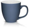 Mahlwerck Jumbotasse, Große Porzellan-Kaffeetasse mit matter Oberfläche, in Soft-Blau, 400ml