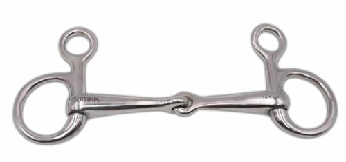 AMKA Baucher Trense Baucher Gebiss massiv einfach gebrochen