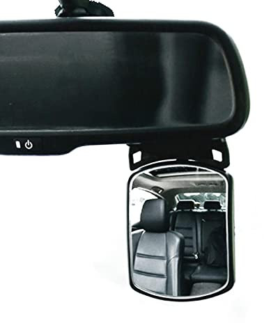 Zorq Wide Angle Baby Rearview Mirror for Car - Safe Automotive Interior Mirror for Rear Facing Seat