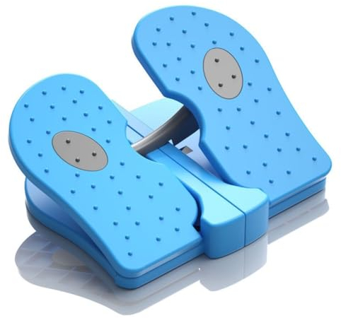Kcolic Mini Stepper, Pedaltrainer Unter Dem Schreibtisch, Zusammenklappbares Buntes Fußpedal, Physiotherapie Beintrainer, Lindert Krampfadern, Grüne Farbe C