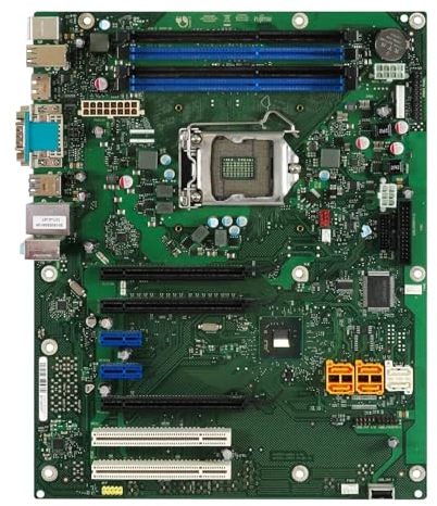 Placa Base para D3167-A11 GS 3 Compatible con Fujitsu Celsius W520 Intel C216 LGA1155 32GB RAM 4X DDR3 ATX Intel Core i3/i5/i7 3 Gen PCI-E x16, HDMI, VGA, DVI, USB 2.0, USB 3.0, LAN