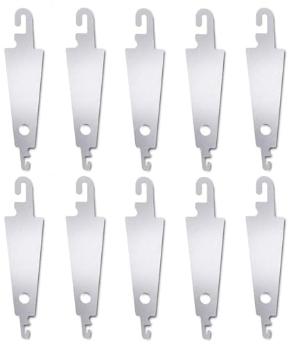 10Pcs Stainless Steel Needle Threaders, Professional Sewing Threader Tool,for Hand Sewing, Embroidery, Cross Stitch, and Crochet Easy Thread Puller for Seniors & Arthritic Hands Durable