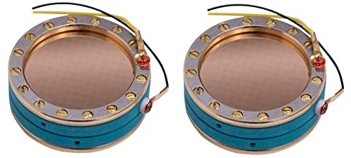 Rastapulz 2Stück 34-mm Groß Membran Mikrofon Patrone Core Aufnahme Kondensator Mikrofon Kapsel für Studio Aufnahmen Kondensator Mikrofon
