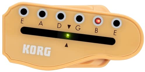 KORG Stimmgerät, E-Gitarre, Headtune G1, Clip-On, beige