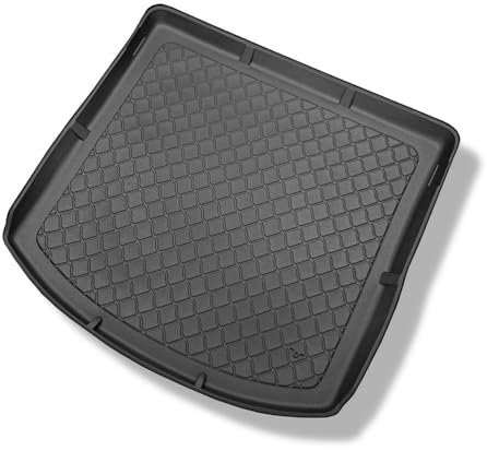 Mossa - Kofferraumwanne kompatibel mit VW Volkswagen Touran I 1T MPV (09.2010-08.2015) - Kofferraummatte rutschfest Schutzmatte - G