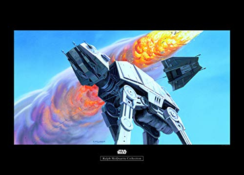 Komar Wandbild | Star Wars Classic RMQ Hoth Battle at-at | Kinderzimmer, Jugendzimmer, Dekoration, Kunstdruck | ohne Rahmen | WB143-70x50 | Größe: 70 x 50 cm (Breite x Höhe)