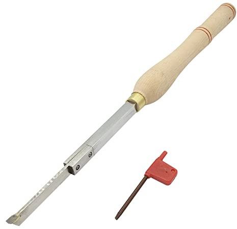 Drechseleisen Drehmeißel Holz Drehwerkzeuge Mit Hartmetall Einsatz Drechselwerkzeuge Holzgriff Holzdrehwerkzeuge Finisher-Werkzeug Für Holzarbeiten Hobbyisten Zimmermannsarbeiter,Cutting tool