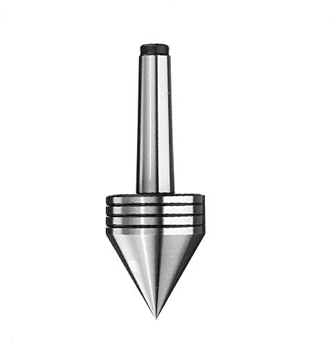 MT2 Live Tailstock Center, Heavy Duty Bearing Tailstock Lathe Center, Woodworking Tapered Turn Center, Metal Wood Lathe Turning Tool