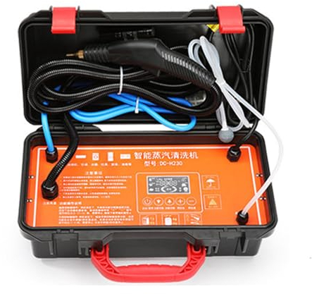 YHJLZNA Pulitore A Vapore 3200W Macchina per La Pulizia A Vapore Ad Alta Pressione Vaporizzatore Portatile Multiuso,Integrato E Resistente per La Cucina di Casa,Il Bagno Dell'auto,220V