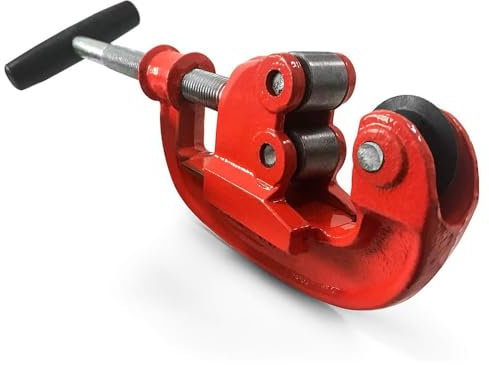 Tagliatubi, tagliatubi resistente, 15-50 mm, regolabile, per tubi in rame, acciaio, alluminio, PVC, plastica