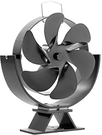 Lerpwige Ventilatore per stufa alimentato a calore regolabile che circola aria calda risparmio efficiente ventilatori azionati a calore