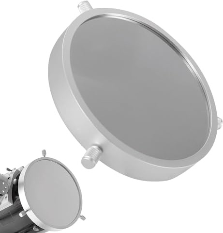 Solarfilter für Teleskope | Einziehbarer Folienfilter für Sonnenlicht | Faltbares Zubehör zur Reduzierung des Sonnenlichts für Astronomie-Studenten mit Teleskopen