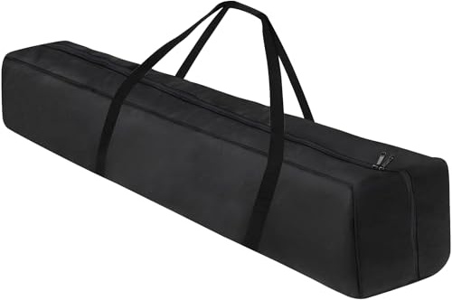 LIAVOP Sac de transport pour support de lumière, 130 x 20 cm, sac à main, trépied avec cordon de serrage, sac portable, sac pour mâts de tente, sac pour le camping et les accessoires photo