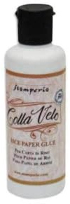 STAMPERIA Colla VELO ML.80 DC29M - Kit di Colla per Arte e Artigianato, Rosso, Tutti