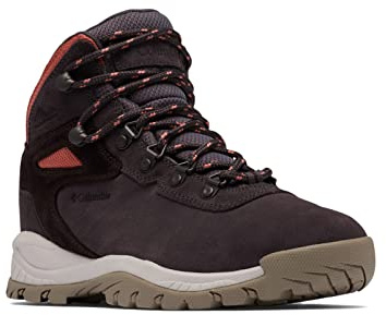 Columbia Newton Ridge Plus WP Amped wasserdichte Wanderstiefel für Damen, Braun (Timber x Cinder), 38.5 EU
