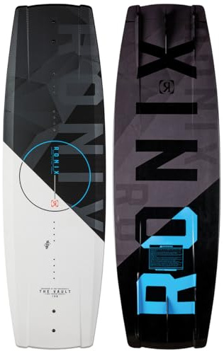 Ronix 2022 Vault Boat Board - Textured White/Black 135 cm
