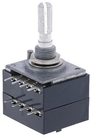 Generisch 1Pc Potentiometer 250K Log Alps Audio Amp Lautstärkeregler Pot Stereo W Loudness