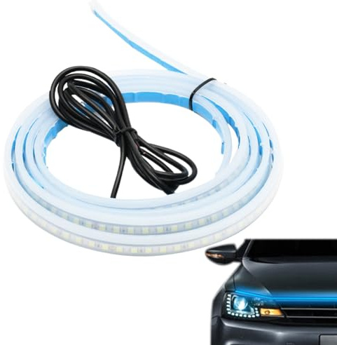 Luces LED para Capó de Coche | Iluminación LED para el Capó - Accesorios Decorativos para Vehículos Impermeable de Exterior para Automóviles Camiones Puerta Parrilla Maletero y Cubierta del