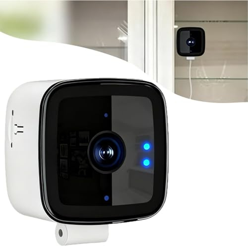 JORCEDI Safeview Window Camera, Smart Indoor/Outdoor Security Camera with 2K HD Resolution, Night Vision & Motion Detection, Protect Your Home, Family & Property, Home & Flat (5G, With 16GB)
