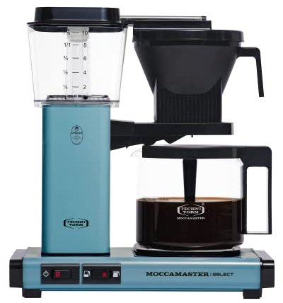 Moccamaster KBG Select, Kaffeemaschinen, Filterkaffeemaschine, Pastel Bleu, 1.25L