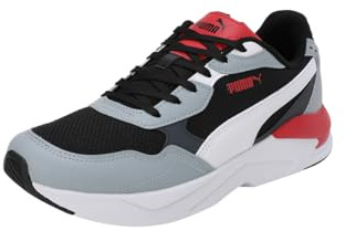 PUMA X-Ray Speed Lite, blandad båtsko, Svartvit stark grå för alla tider röd, 39 EU