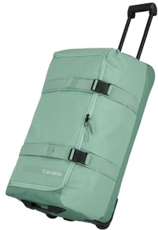 Travelite Trolley Reisetasche mit Rollen mittelgroß, Kick Off, praktische Rollenreisetasche für Urlaub und Sport, 68 cm, 65 Liter