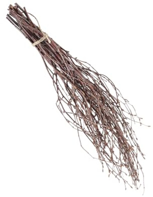 Yardenfun Birkenzweige Holzstäbchen 40cm Natürlich Trocken Dekozweige Für Heimdekoration Fotorequisiten Zum Basteln Und Verzieren