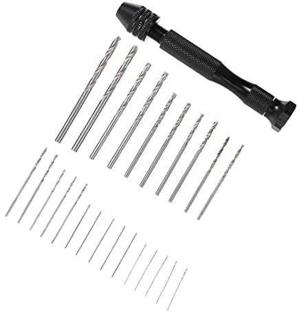 UKCOCO 1satz Präzise Handbohrer Set Teiligem Zubehör Für Diy-projekte Modellbau Und Holzarbeiten Für Präzises Bohren Verschiedenen Materialien