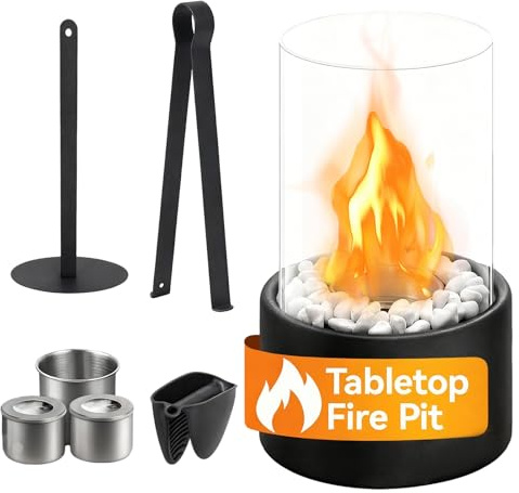 Die Indoor Für Tische,Dekorativer Kamin - Tragbarer Kamin | Zur Verwendung Auf Nachttisch Schreibtisch Balkon In Wohnung Wohnzimmer Schlafzimmer Sowie Für Zuhause Und Party