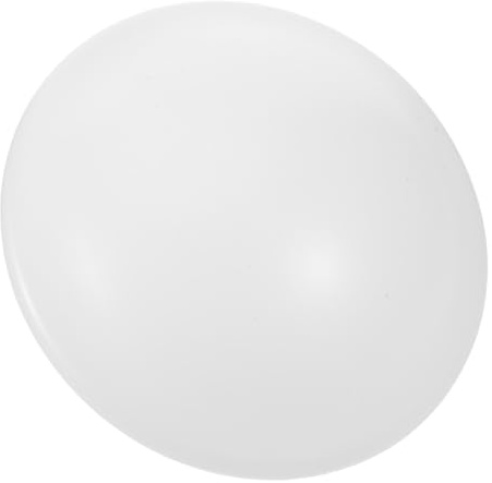 Cabilock Abat-Jour de Rechange en Acrylique Blanc 18 CM pour Ventilateur de Plafond Globe Sphérique Champignon Cache-Lampe Intérieur pour Salon et Chambre Diffuseur de Lumière Chaude et