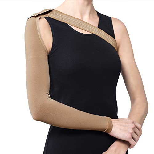 Arm Kompressionsstrumpf Ärmel Stütz Armstrumpf mit Schulterhaltung Klasse 2 0403-01 5-XXXL