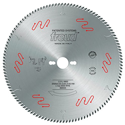 Freud LU1L06 300 mm Hartmetallbestückte Klinge, 1 W, 1 V
