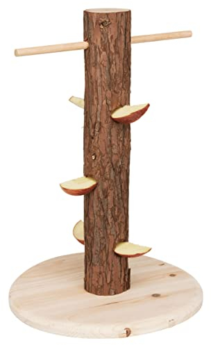TRIXIE 61199 Futterbaum, Kaninchen, Rindenholz, ø 25 × 36 cm