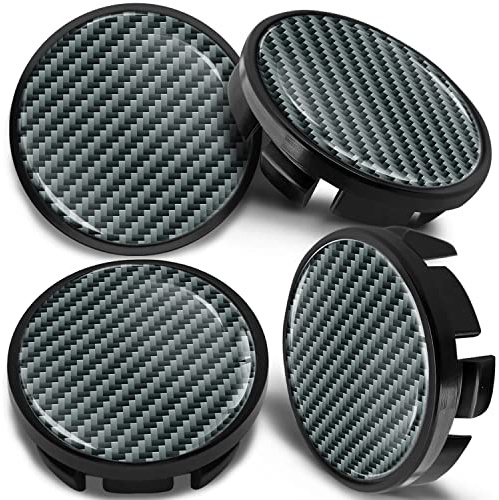 SkinoEu Nabendeckel 65mm kompatibel mit VW Skoda 4er Set Nabenkappen CV 12