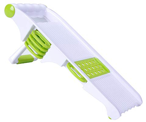 BNCHI Mandoline Vegetable Slicer, 5 in 1 Kitchen Mandoline Cutter Grater for Potato, Onion, Cabbage, Ginger, Garlic