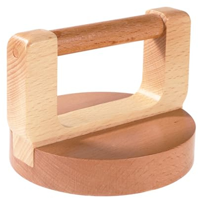 Baren per Stampa a Blocchi, Baren in Legno di Pino per Stampa Impugnatura Ergonomica Strumento per Stampa a Blocchi di Linoleum Strumento per Linoleografia per Artigianato Artistico