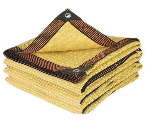 PanHuiWen Voile Ombrage 3x3 PerméAble Toile Ombrage Oeillets Filet De Protection Pergola ImperméAble Toile Ombrage,3x3m