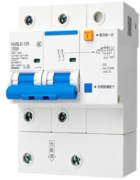 1 pz NXBLE-125 1P + N 2P 3P 3P + N 4P Interruttore C63 C80 C100 C125 Perdita Interruttore Magnetico Termico(2P,50MA,63A)