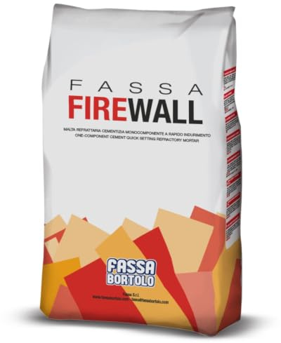 Fassa FIREWALL Malta Refrattaria Cementizia A Rapido Indurimento 5kg