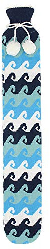 Noun bouillotte Renard Longue Bouteille d'eau Chaude Cadeau de Vacances Injection d'eau en Caoutchouc Anti-déflagrant bouillotte Chauffe-Laine 2L