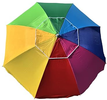 GARDEN FRIEND Ombrellone Spiaggia con Trivella Diametro 200 cm