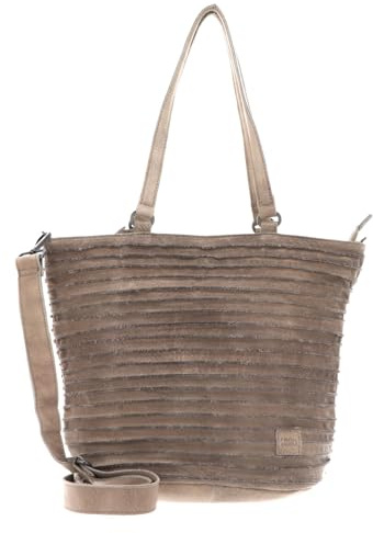 FREDsBRUDER Riffelpunz - Schultertasche 30 cm cream