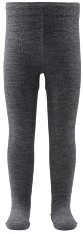 Sterntaler Strumpfhose Wolle Collant in lana, Unisex - Bambini e ragazzi, Grigio Scuro Mélange, 104